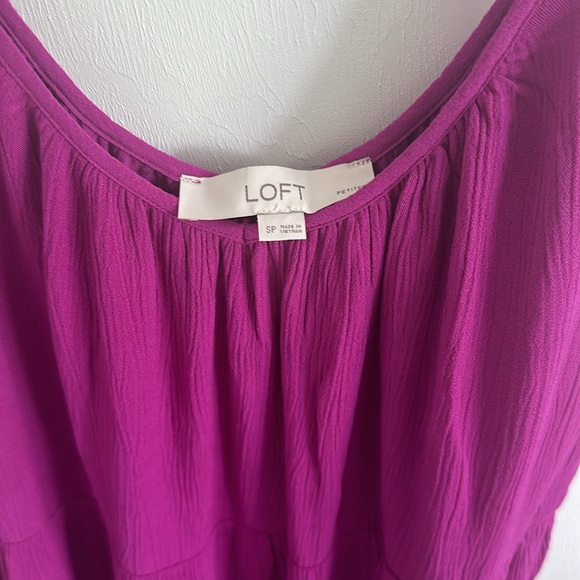 Ann Taylor Loft Pink Sundress Size Small Petite - Picture 3 of 3